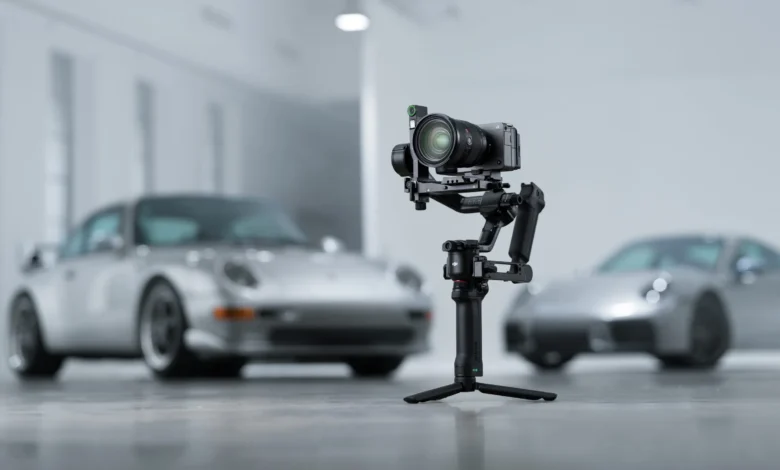 Imagen del DJI RS 5, estabilizador de cámara