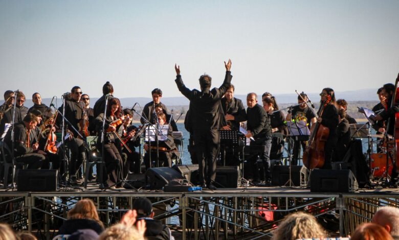Imagen de una persona disfrutando de un concierto al aire libre en Córdoba