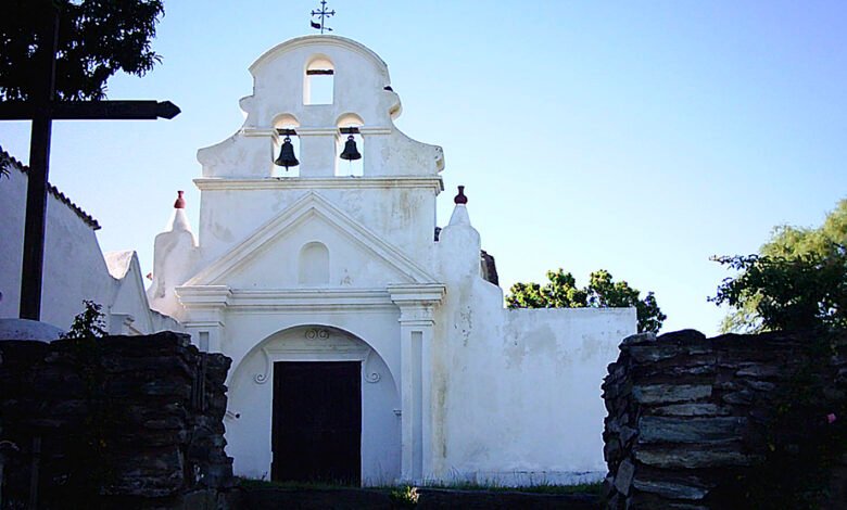 Imagen de la Virgen de La Candelaria en la Estancia Jesuítica