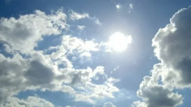 Imagen de un cielo nuboso en Córdoba