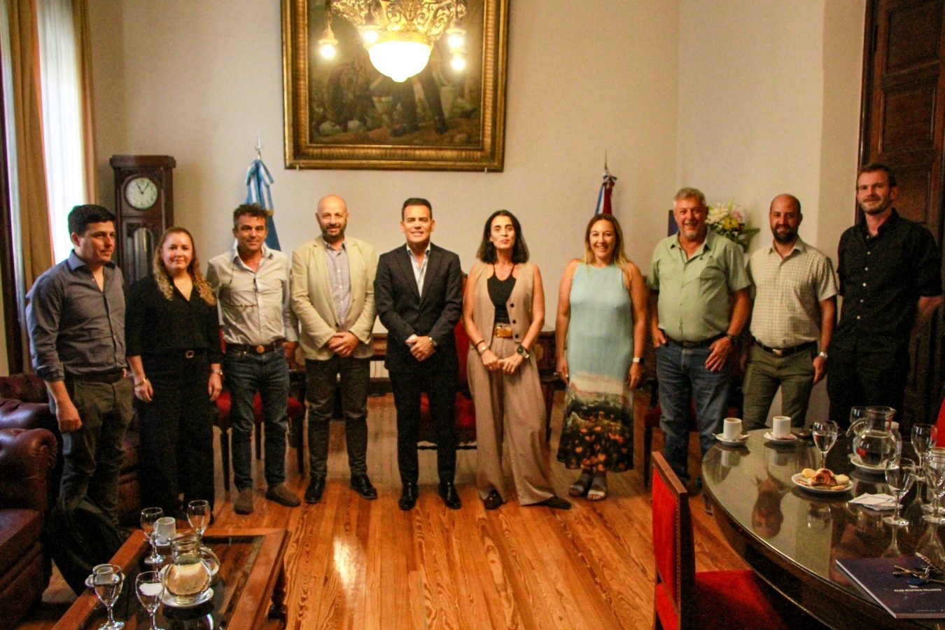 Reunión de la Agencia Córdoba Cultura con representantes de salas de cine