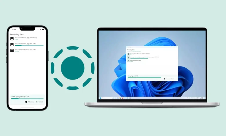 Compartir archivos entre dispositivos con LocalSend