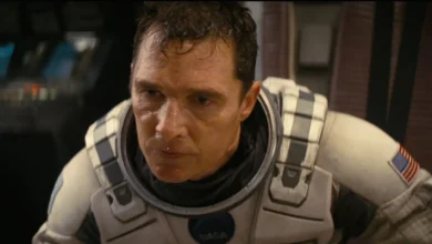 Matthew McConaughey en una escena de su película Interestelar