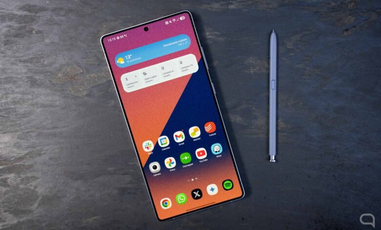 Imagen de la pantalla de inicio de One UI 8.5