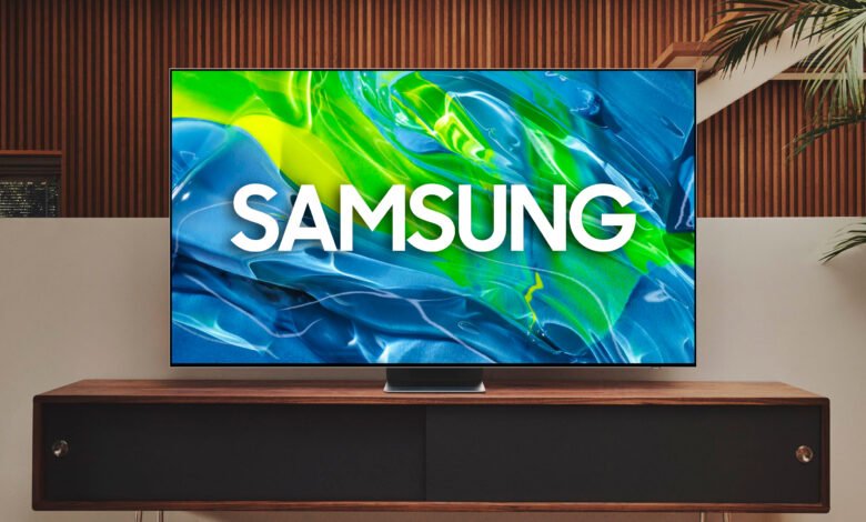Imagen de un televisor Samsung QLED con tecnología Quantum Dot