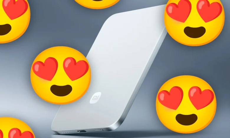 Imagen de la power bank magnética de Xiaomi