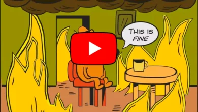 Imagen de un reloj sobre un fondo de pantalla de YouTube, simbolizando la espera por anuncios largos
