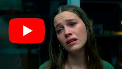 Imagen de la plataforma YouTube con efectos de inteligencia artificial