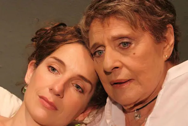 Adela Gleijer en una imagen recordatoria de su carrera artística