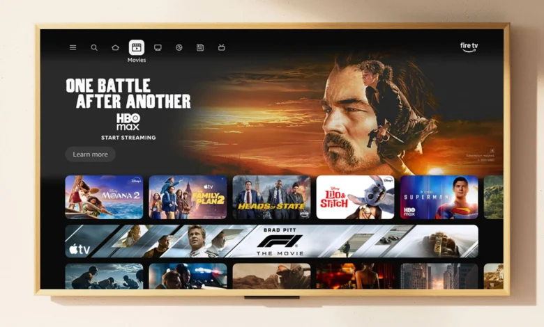 Imagen de la TV Ember Artline de Amazon, mostrando una obra de arte en su pantalla