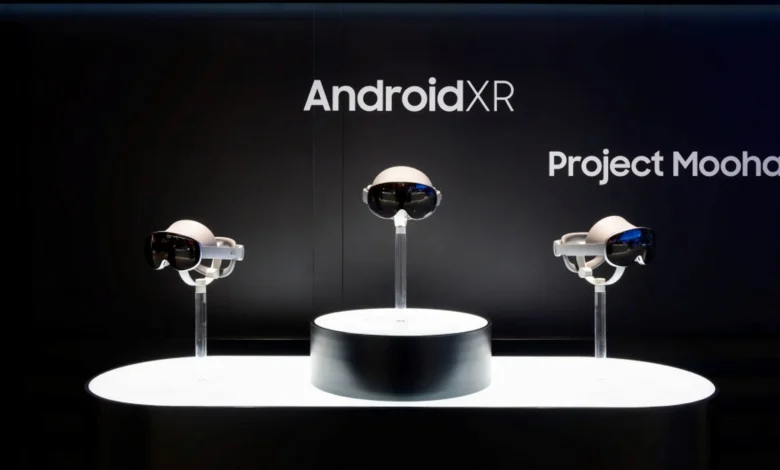 Imagen del Samsung Galaxy XR con realidad extendida