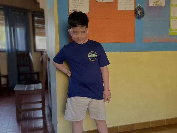 Bastian, el nene accidentado en Pinamar