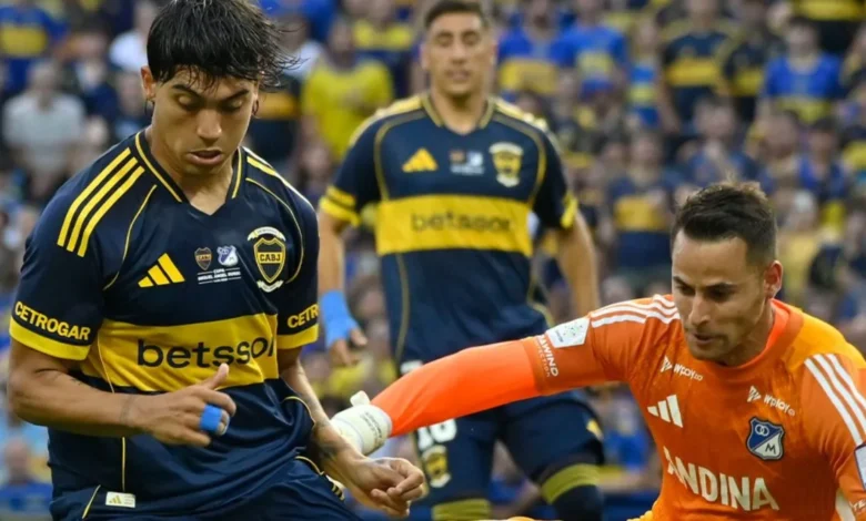 Imágenes del emotivo homenaje a Miguel Ángel Russo en el partido entre Boca y Millonarios