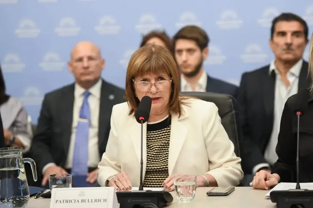 Patricia Bullrich en un evento público