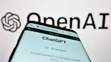 Imagen de la aplicación ChatGPT en un dispositivo móvil