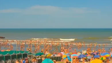 Imagen de la destrucción causada por el meteotsunami en Mar del Plata