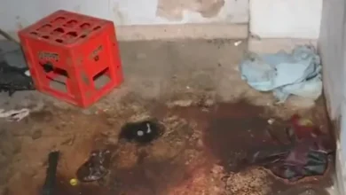 Imagen del edificio abandonado donde ocurrió el crimen de Jeremías Monzón