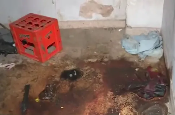 Imagen del edificio abandonado donde ocurrió el crimen de Jeremías Monzón