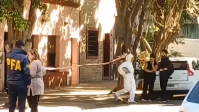 Imagen de la escena del tiroteo en Villa Crespo