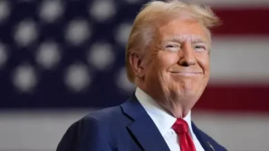 Donald Trump y Delcy Rodríguez en una reunión