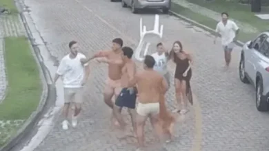 Imagen de futbolistas argentinos involucrados en escándalo en Fortaleza