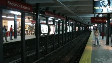 Estación Lacroze de la Línea B del subte porteño