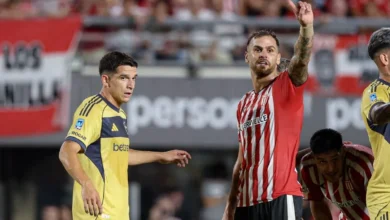 Imagen de Ascacibar celebrando un gol