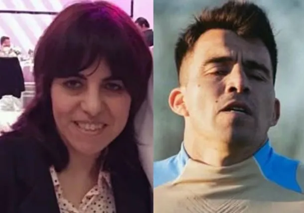 Foto de Fabiana, hermana de Huevo Acuña, sonriendo