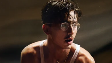 Póster de la película Marty Supreme con Timothée Chalamet