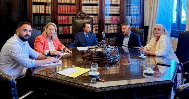 Imágenes de los participantes en la reunión entre TSJ y Justicia de Paz de Córdoba
