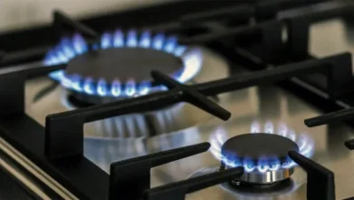 Ilustración de una factura de gas con un aumento significativo