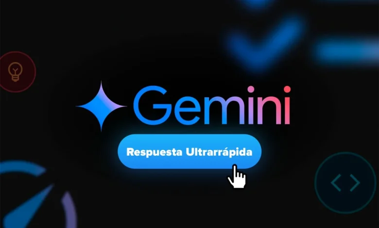Imagen del botón Responder ahora en Gemini