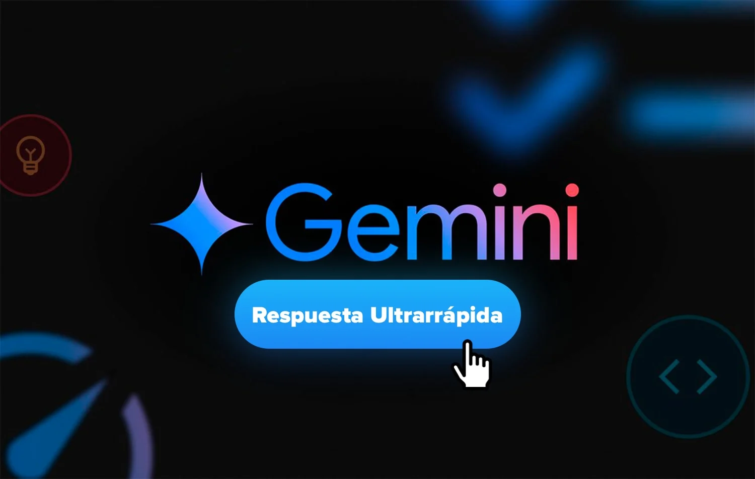 Imagen del botón Responder ahora en Gemini