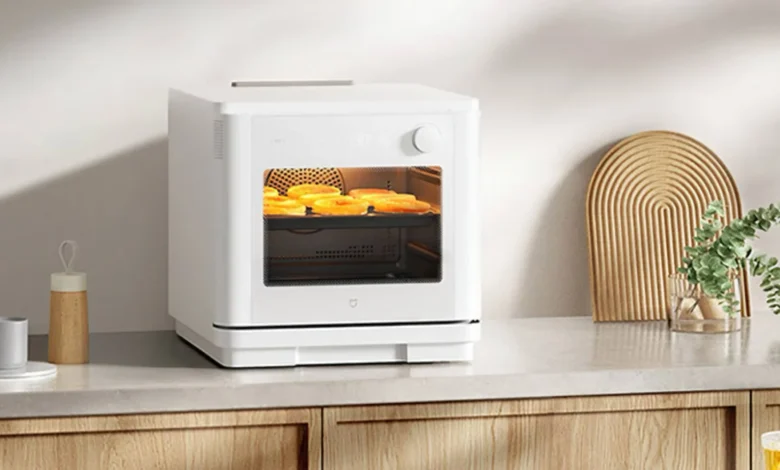 Imagen del Mijia Smart Steam Oven, dispositivo de cocina multifuncional de Xiaomi