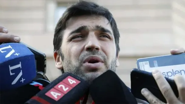 Incendios en Chubut: Imagen de un incendio forestal en el Parque Nacional Los Alerces