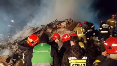 Imagen de la estación de esquí de Crans-Montana después del incendio