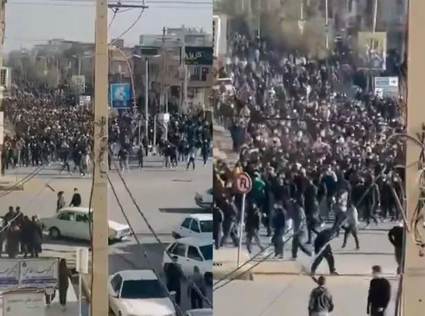 Manifestaciones en Irán: ciudadanos protestan en las calles de Teherán