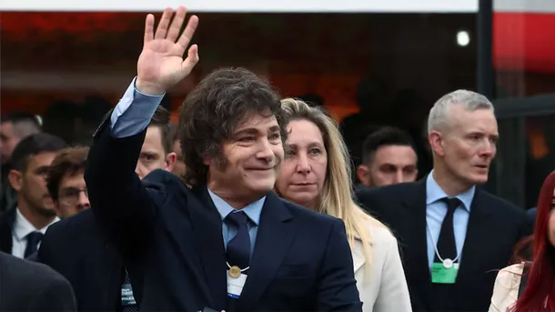 Javier Milei en el Foro Económico Mundial de Davos