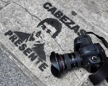 Foto de José Luis Cabezas, un periodista argentino asesinado en 1997