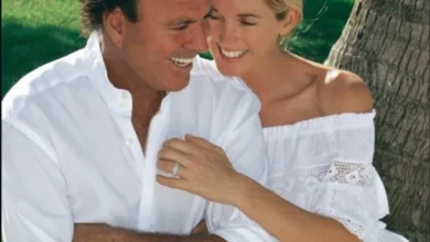 Julio Iglesias y su esposa Miranda Rijnsburger