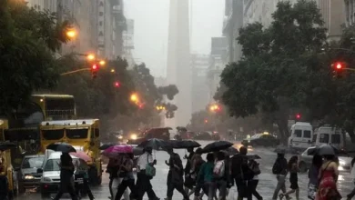 Tormentas y lluvias en Buenos Aires