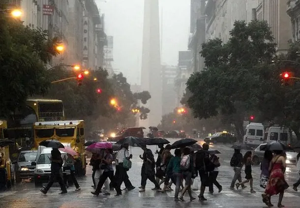 Tormentas y lluvias en Buenos Aires