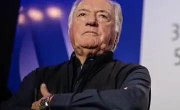 Luis Barrionuevo en un acto sindical