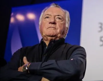 Luis Barrionuevo en un acto sindical