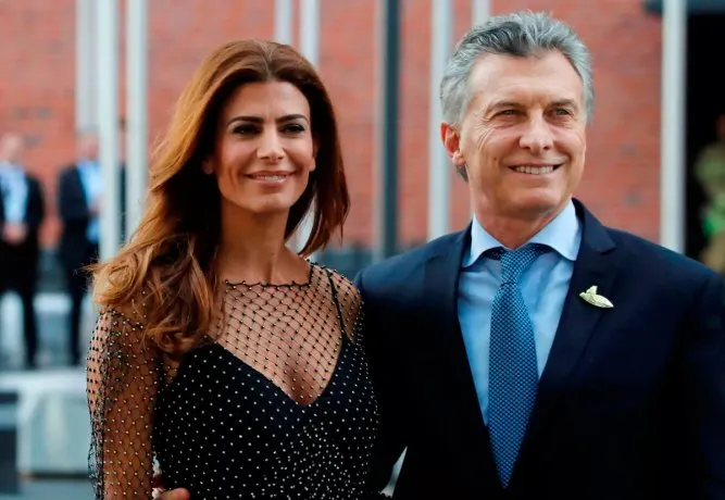 Mauricio Macri y Juliana Awada en una foto oficial