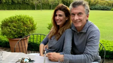 Juliana Awada y Mauricio Macri en una foto juntos