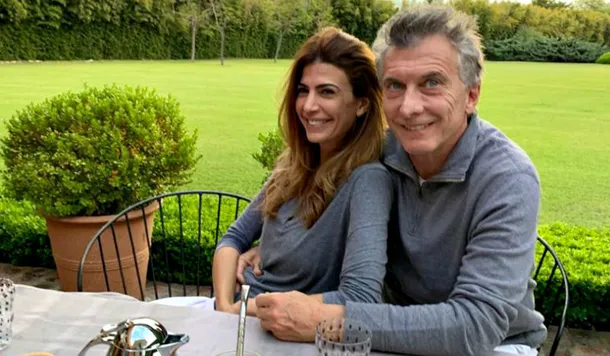 Juliana Awada y Mauricio Macri en una foto juntos