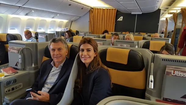 Mauricio Macri y Juliana Awada en una foto oficial