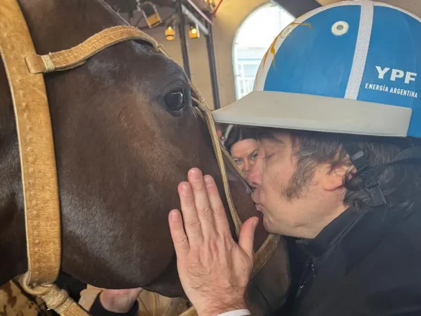Javier Milei en el Festival de Jesús María