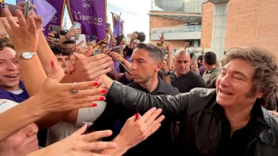 Javier Milei en un evento en Córdoba